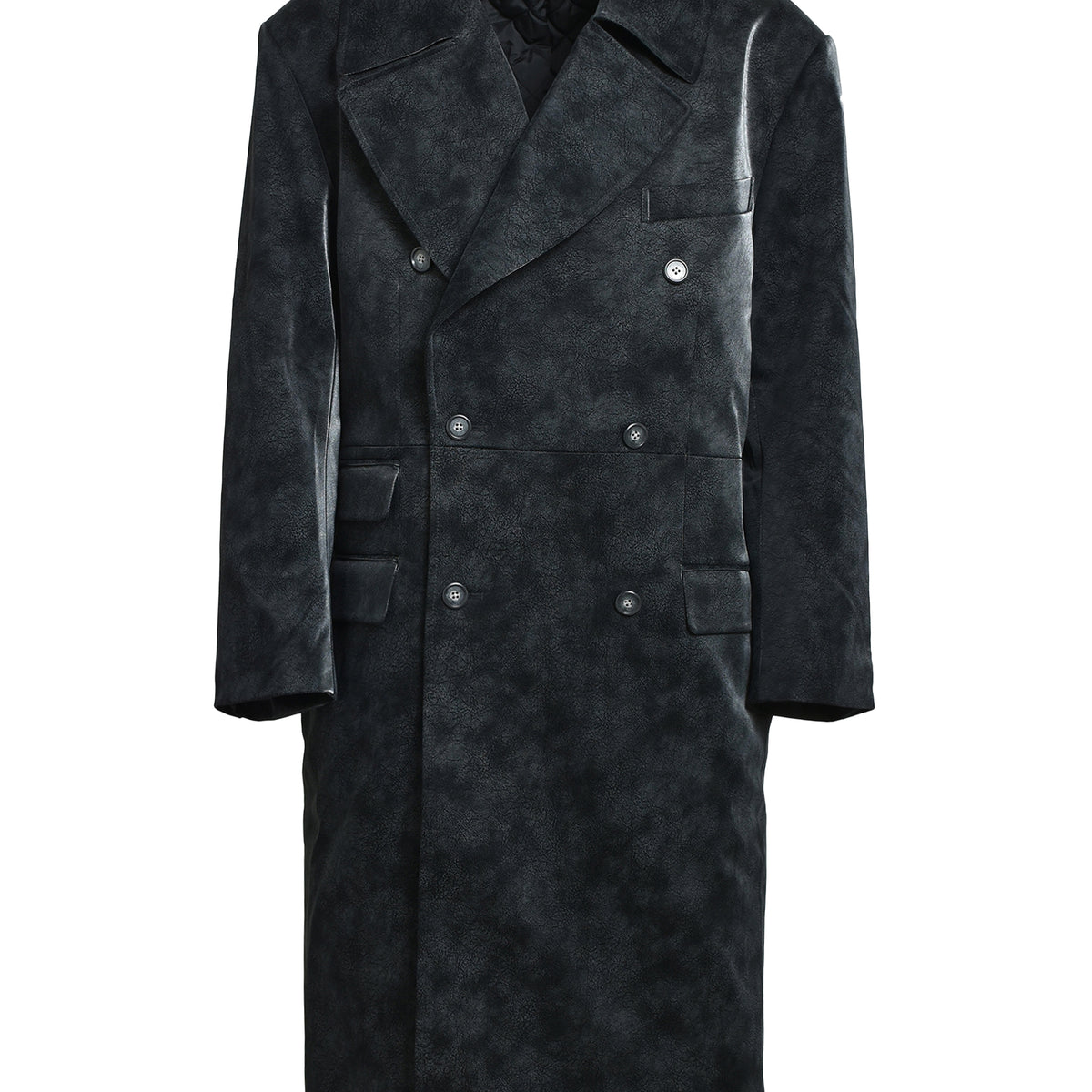 ジャケット・アウター BREATH / faux leather double breasted BR25AW-00001-BLK-