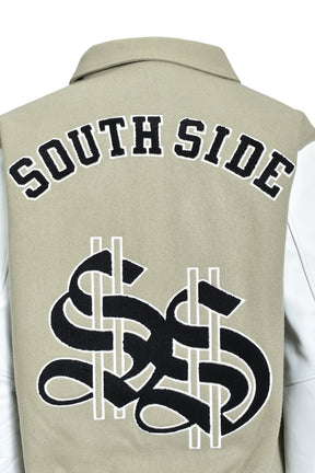 BH PATCH STADIUM JACKET / BEI