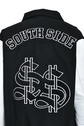 BH PATCH STADIUM JACKET / BLACK