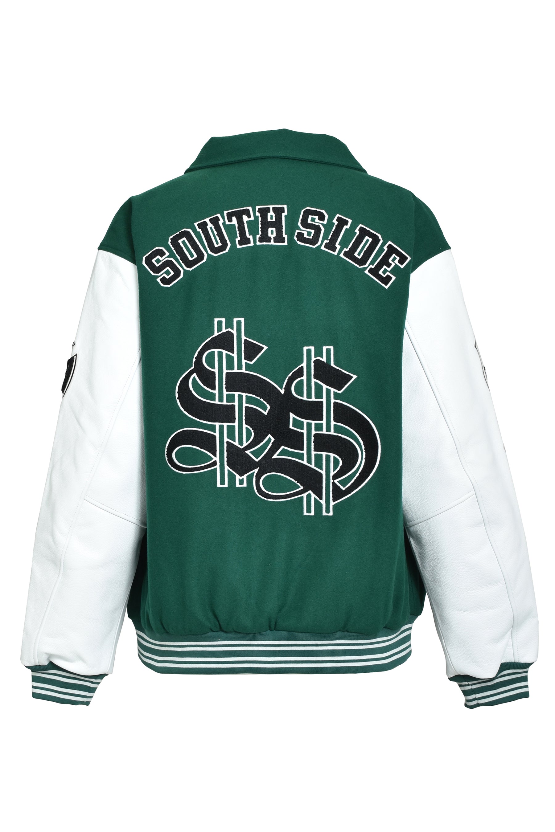 BH PATCH STADIUM JACKET / GRN