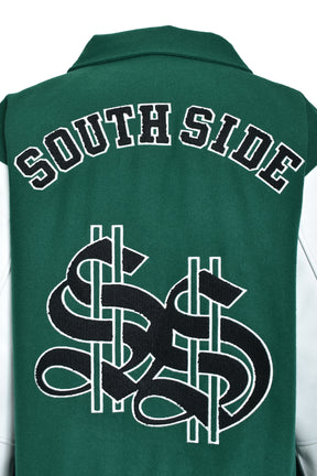 BH PATCH STADIUM JACKET / GRN