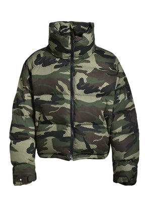 CAMO DOWN JACKET / W.CAMO 