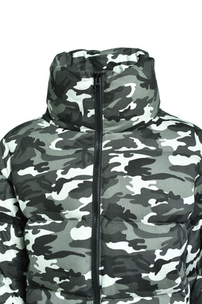 CAMO DOWN JACKET / S.CAMO 