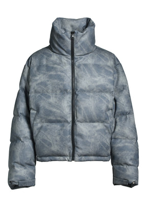 MARBLE DOWN JACKET / BLACK 