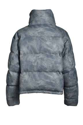 MARBLE DOWN JACKET / BLACK 