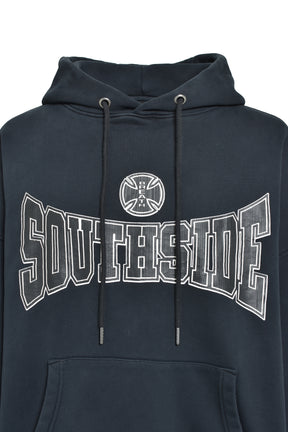SOUTHSIDE CROSS LOGO HOODIE / BLK