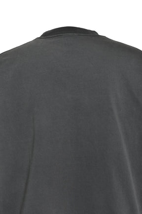 SOUTHSIDE CROSS LS TEE / BLK