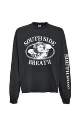 ANGEL LOGO LS TEE / BLK