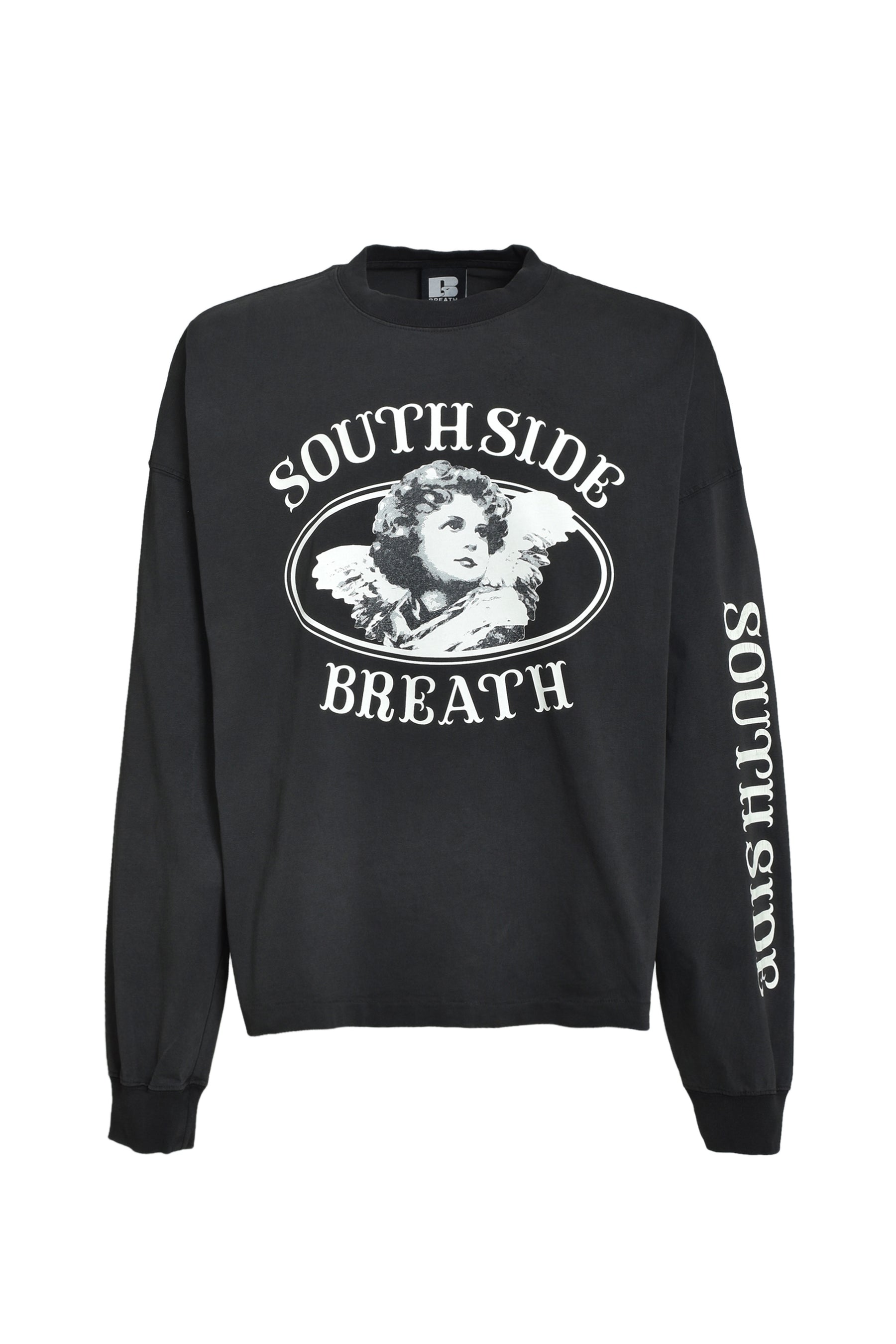 ANGEL LOGO LS TEE / BLK