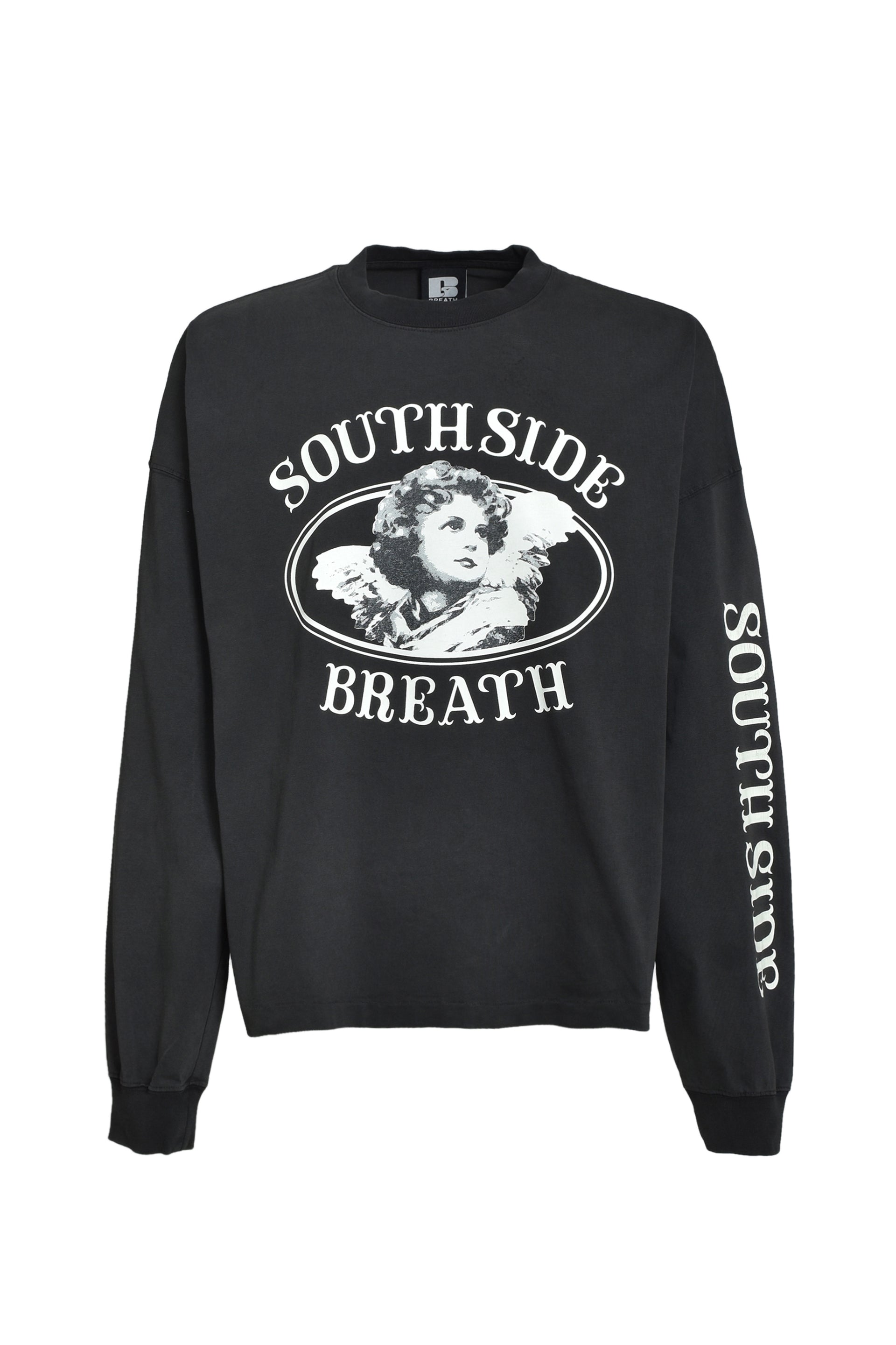 ANGEL LOGO LS TEE / BLK