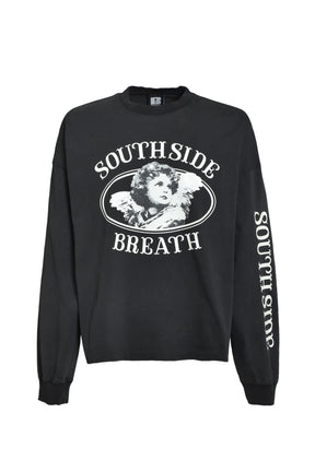 ANGEL LOGO LS TEE / BLK