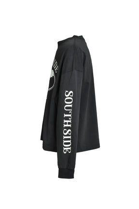 ANGEL LOGO LS TEE / BLK