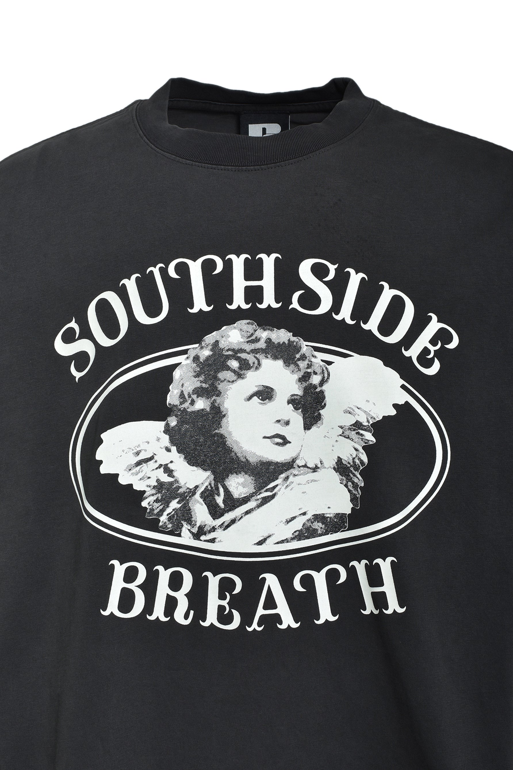 ANGEL LOGO LS TEE / BLK