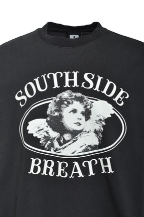 ANGEL LOGO LS TEE / BLK