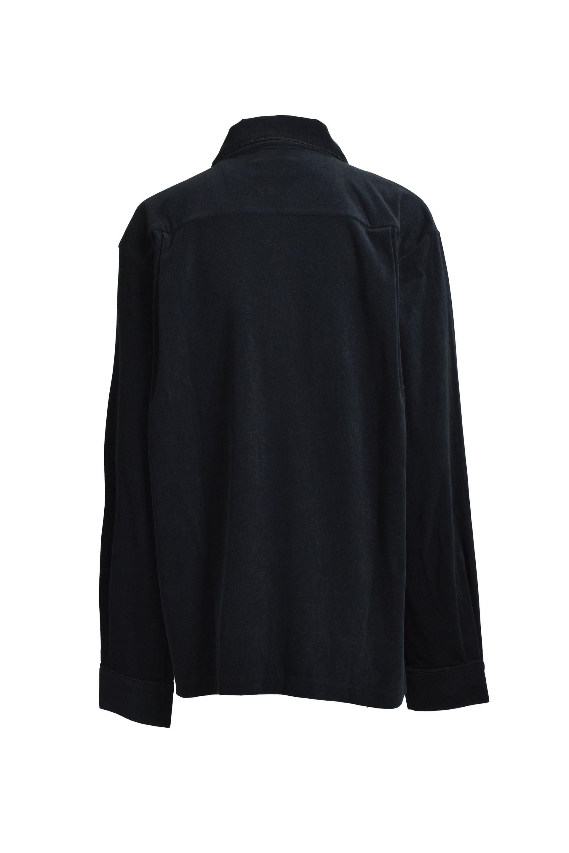 SCRIPT LOGO SLAB SHIRT / BLK