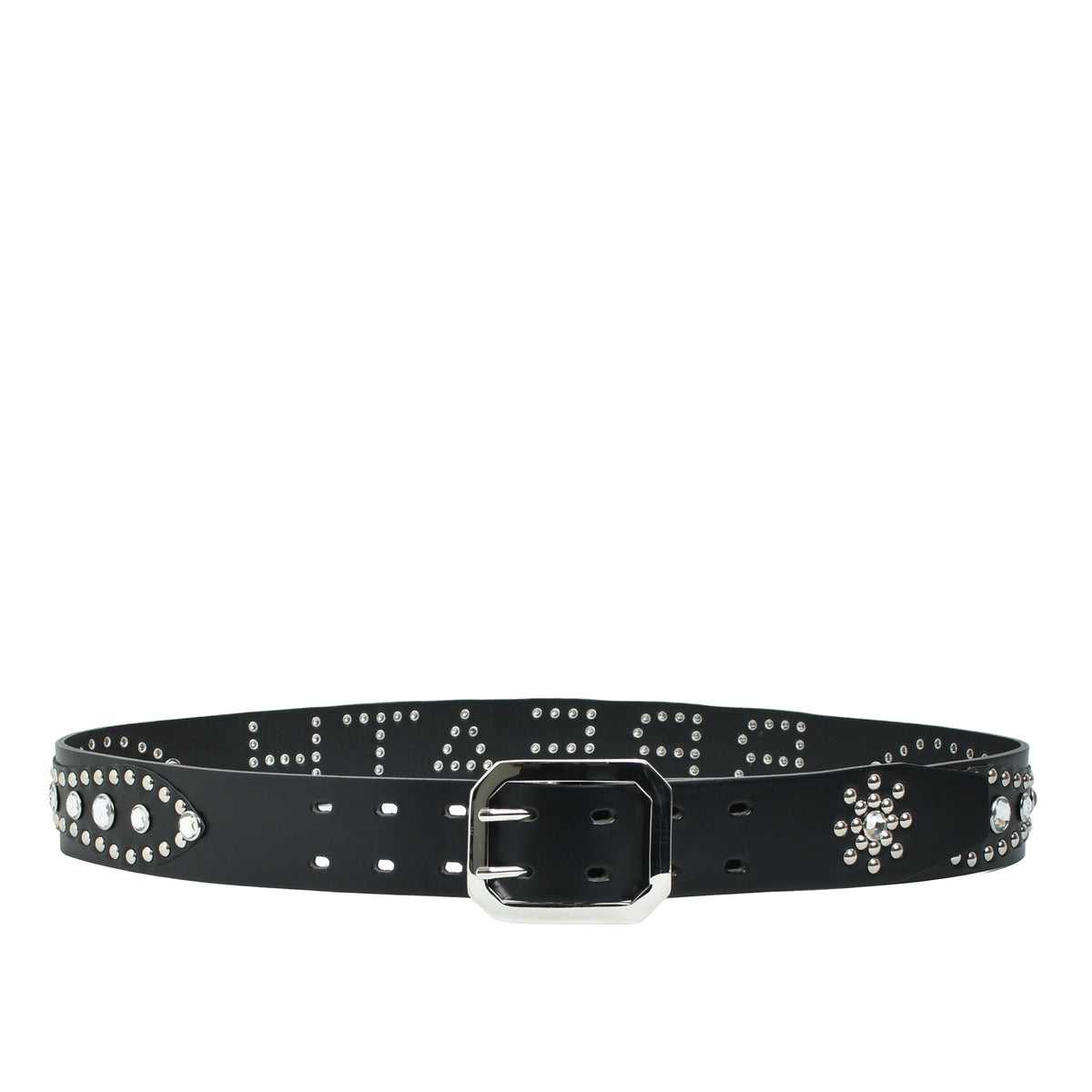 BREATH ブレス SS25 STUDS LOGO BELT / BLK - NUBIAN ヌビアン