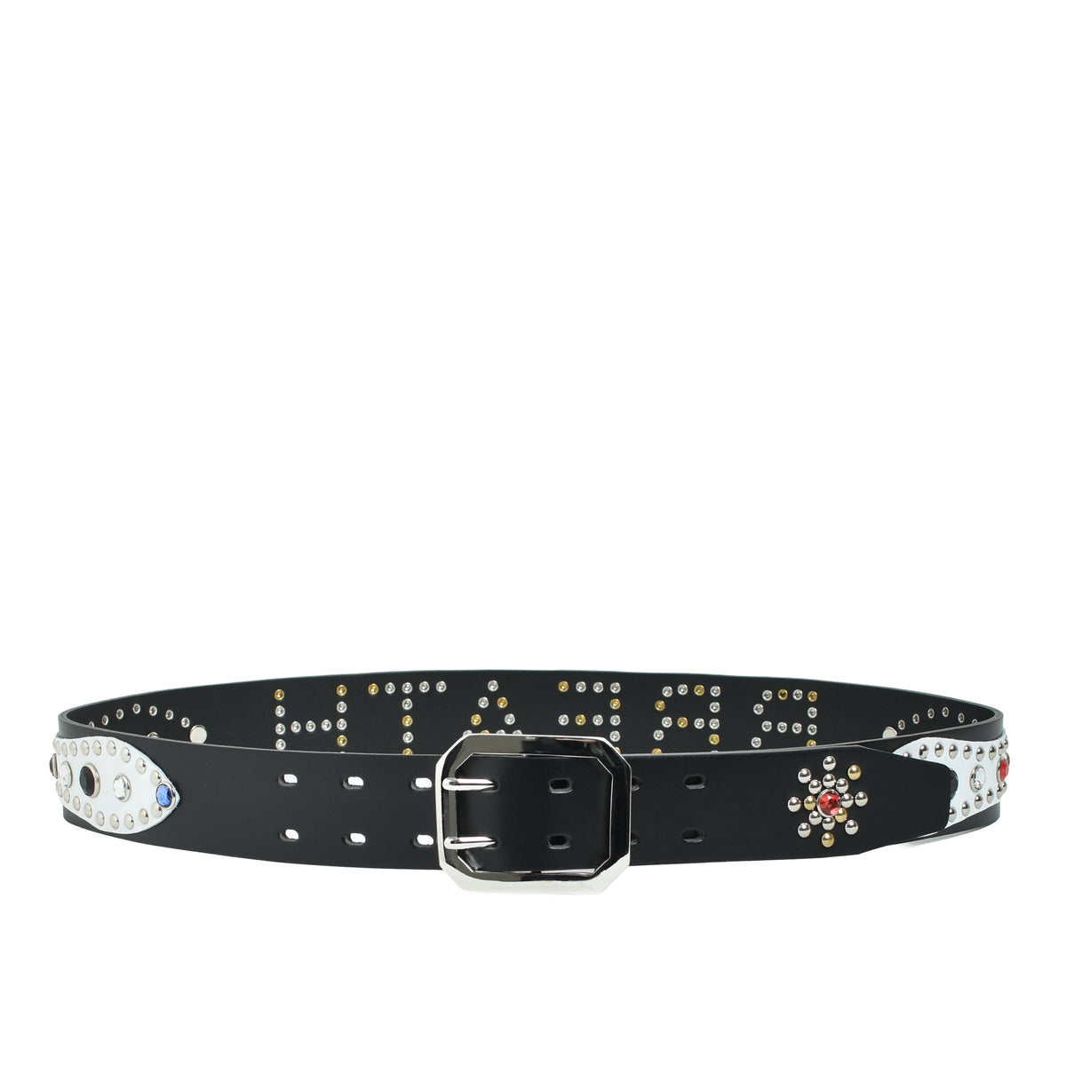 BREATH SS25 STUDS LOGO BELT / BLACK MULTI - NUBIAN