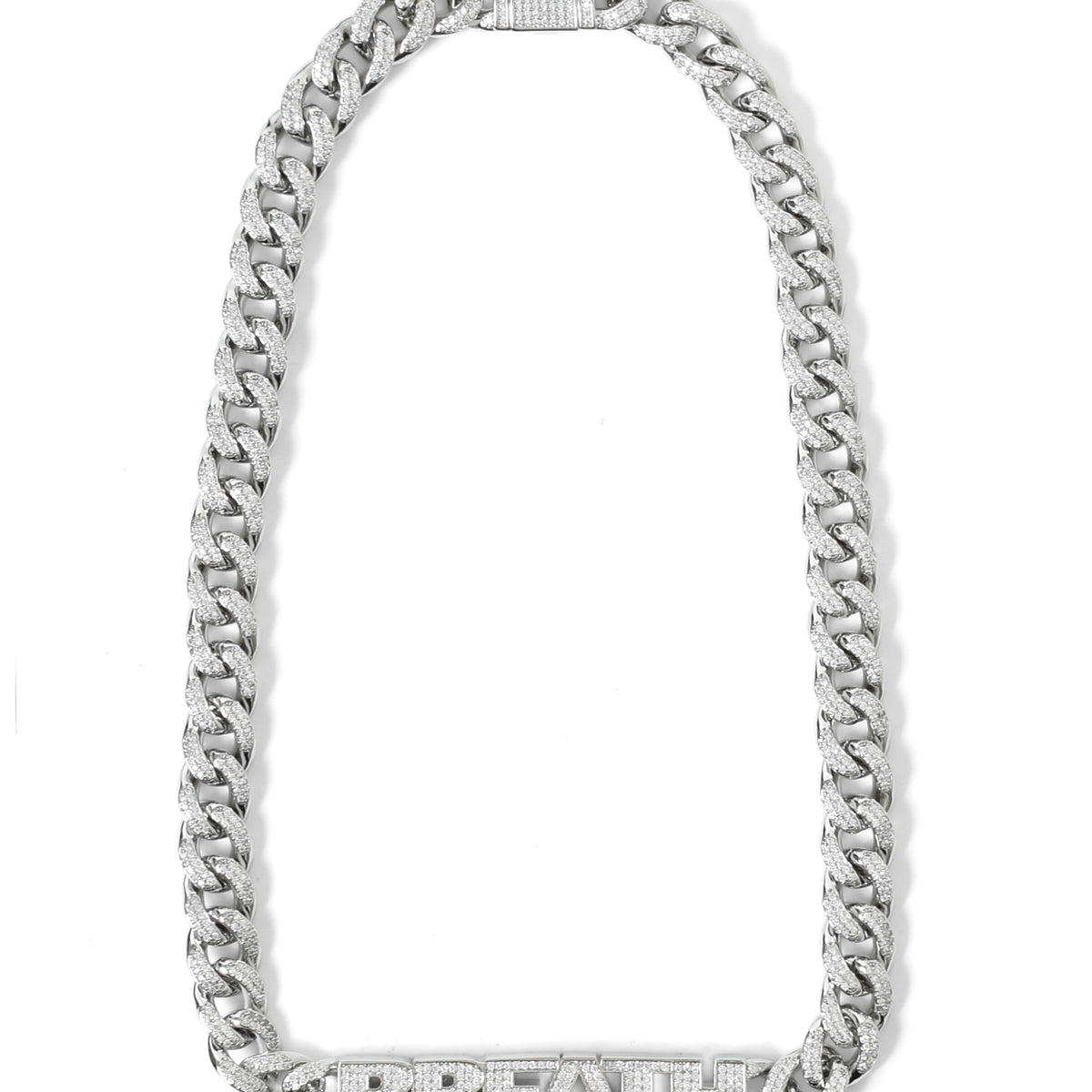 BREATH ブレス SS25 BH ZIRCONIA CHAIN NECKLACE / SILVER - NUBIAN