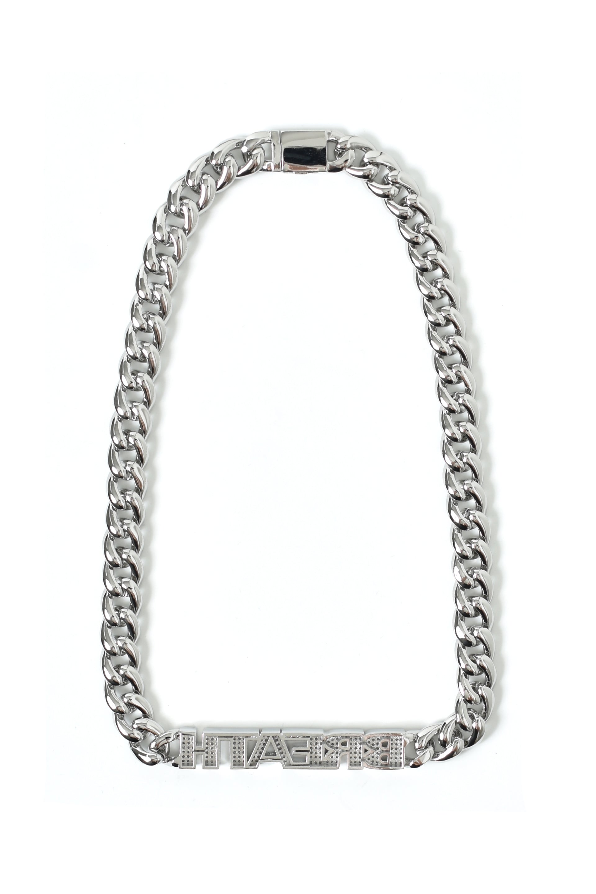 BH ZIRCONIA CHAIN NECKLACE / SILVER