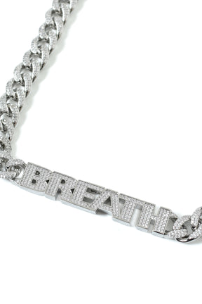BH ZIRCONIA CHAIN NECKLACE / SILVER