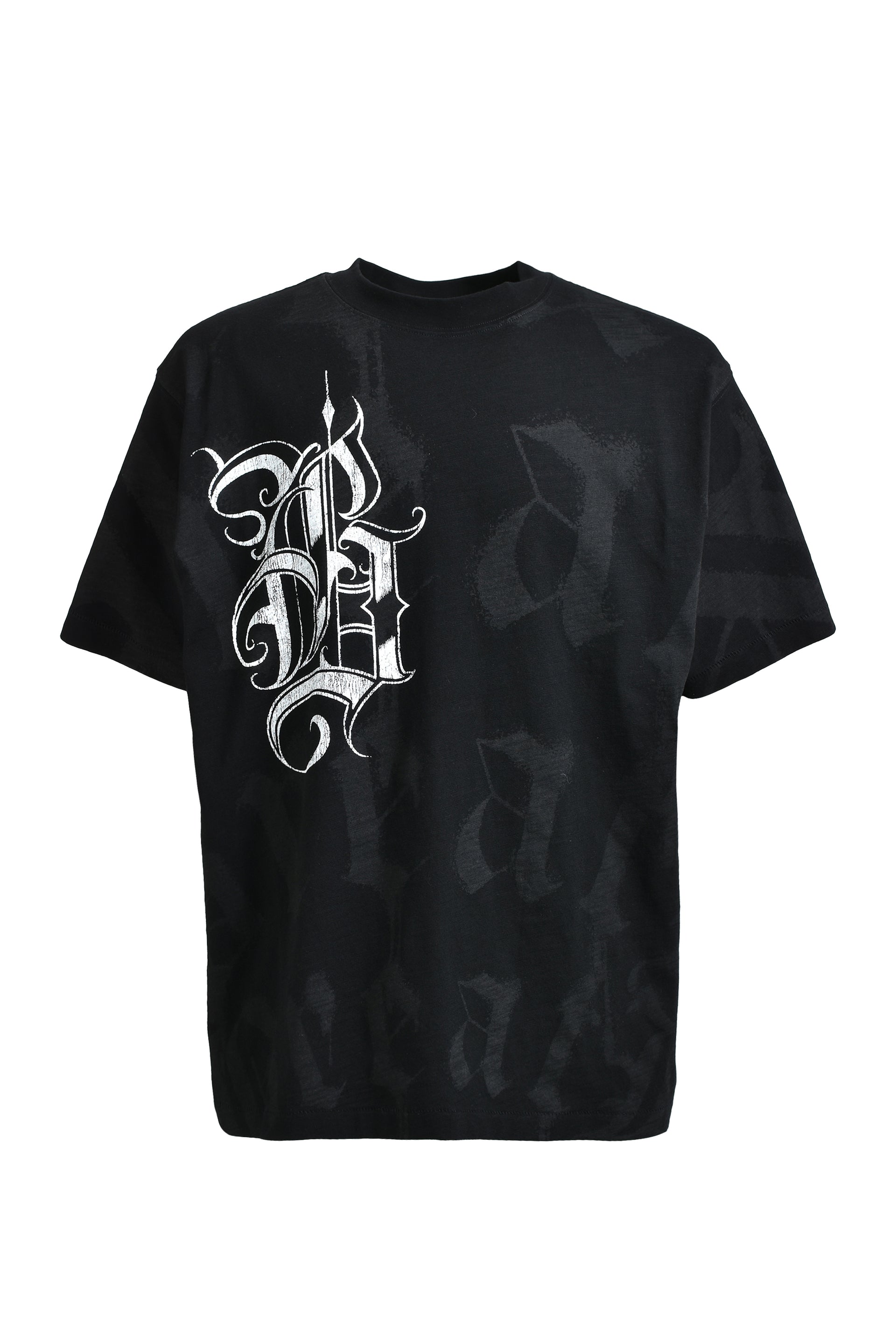 BREATH SUICIDE BLACK LETTERD LOGO TEE / BLK