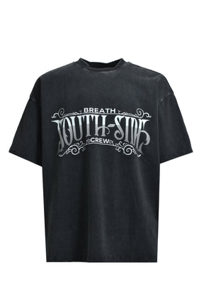 SOUTH SIDE CREW TEE / BLK