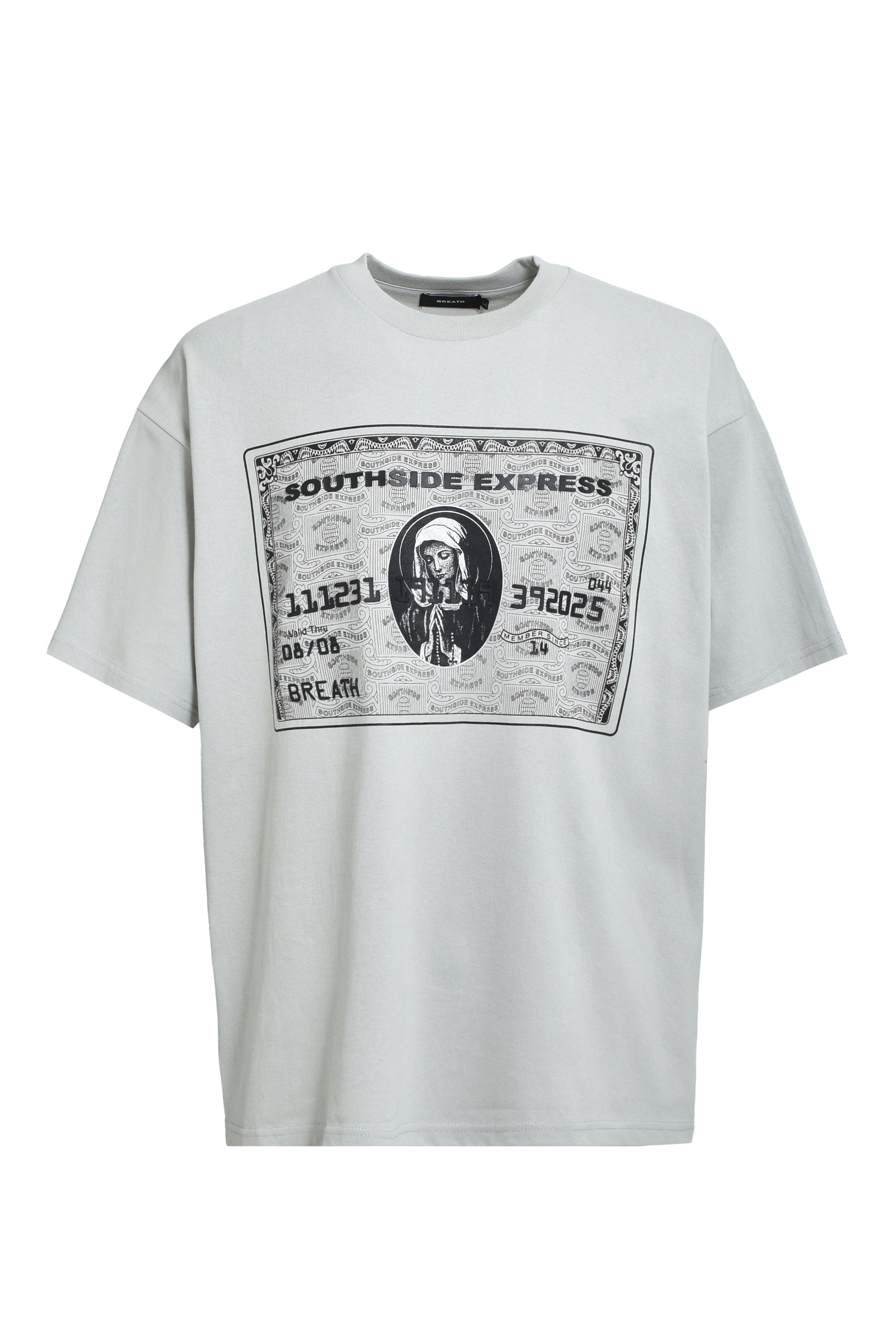 BREATH BLACK CARD TEE / GRY