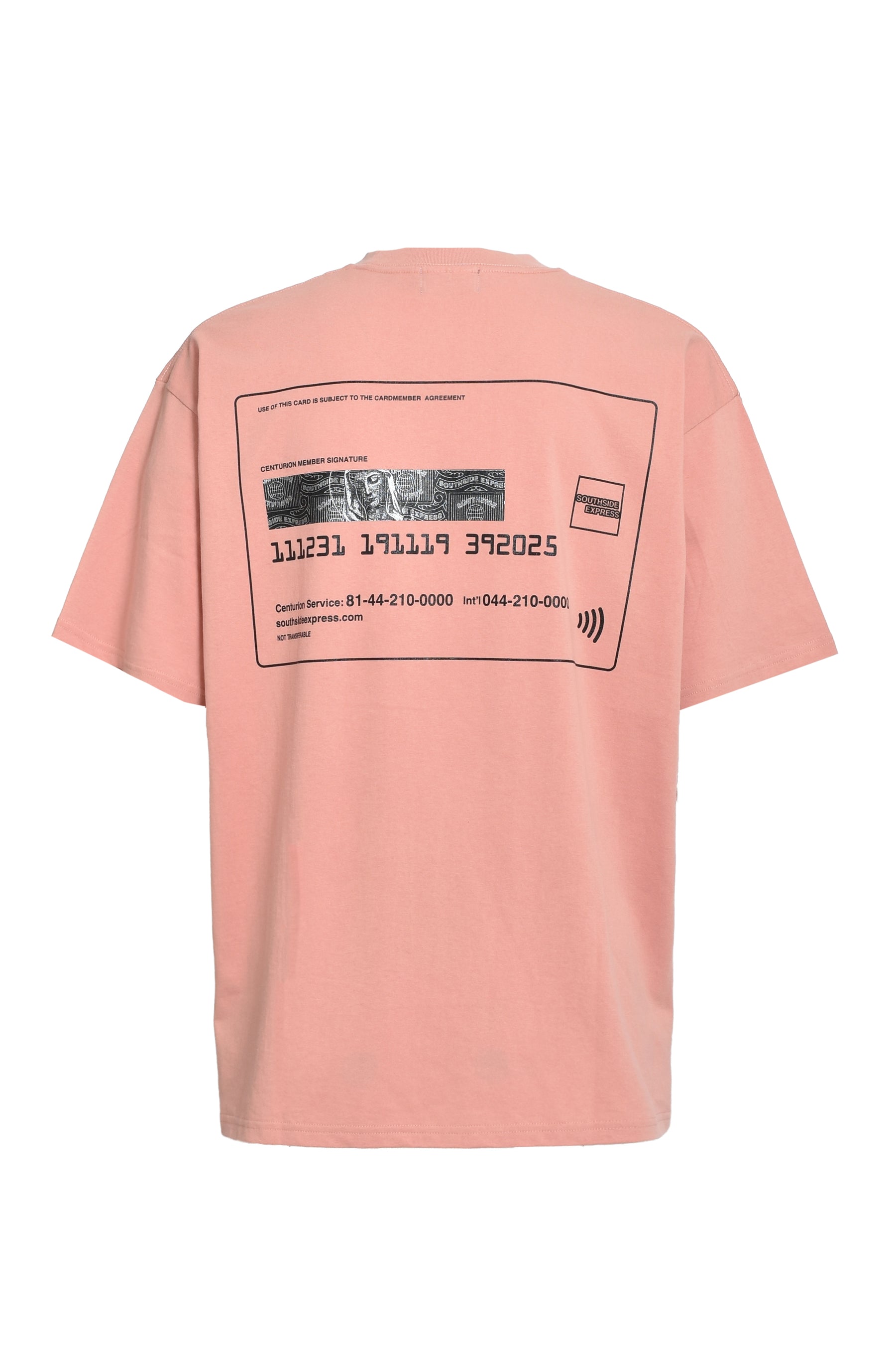 BREATH BLACK CARD TEE / L.PINK