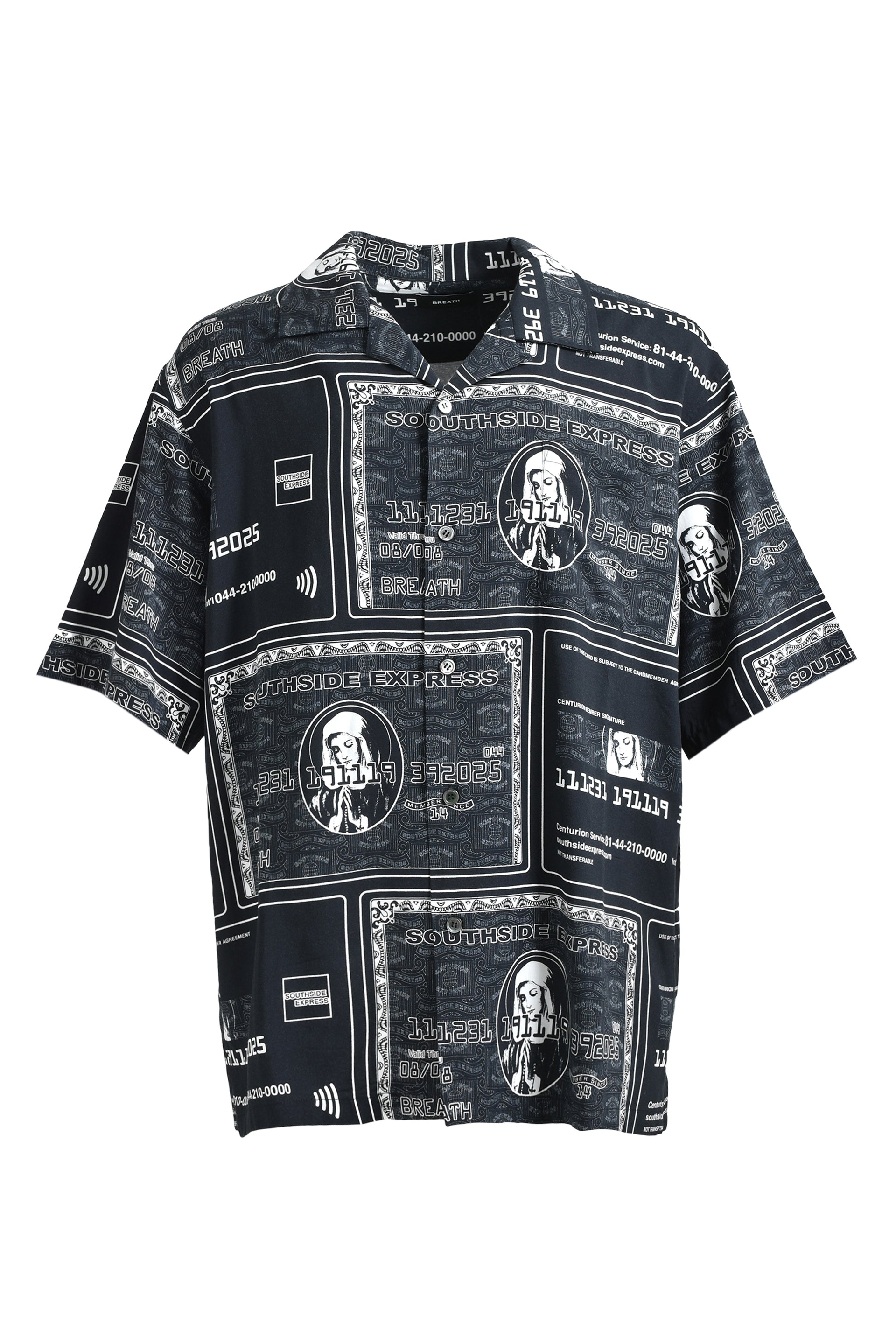 BREATH BLACK CARD SHIRT / BLK