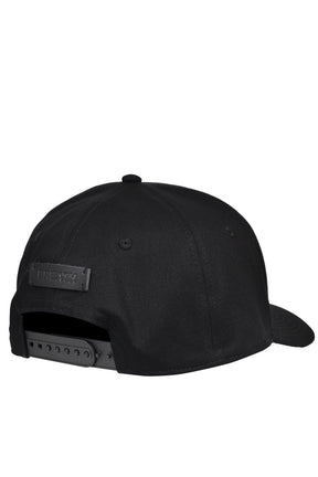 GRILL & TAN & BONE PATCH CAP / BLK