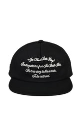 GLORY 5 PANEL CAP / BLK
