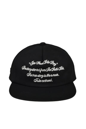 GLORY 5 PANEL CAP / BLK