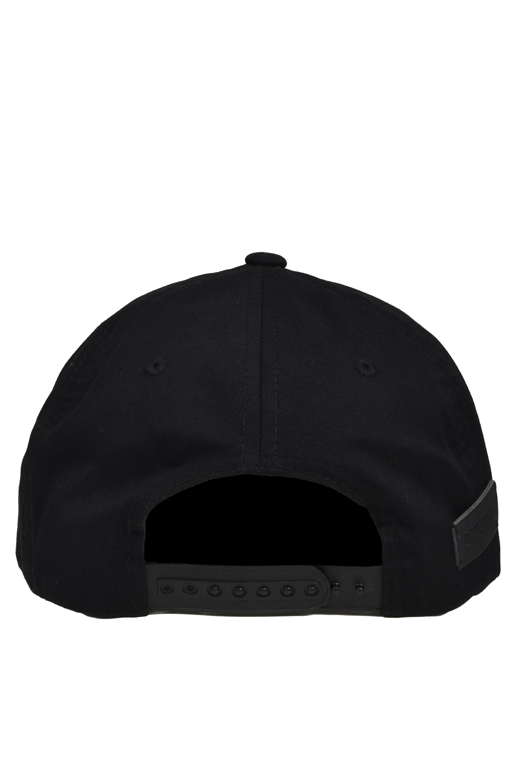 RAINBOW LOGO 5 PANEL CAP / BLK