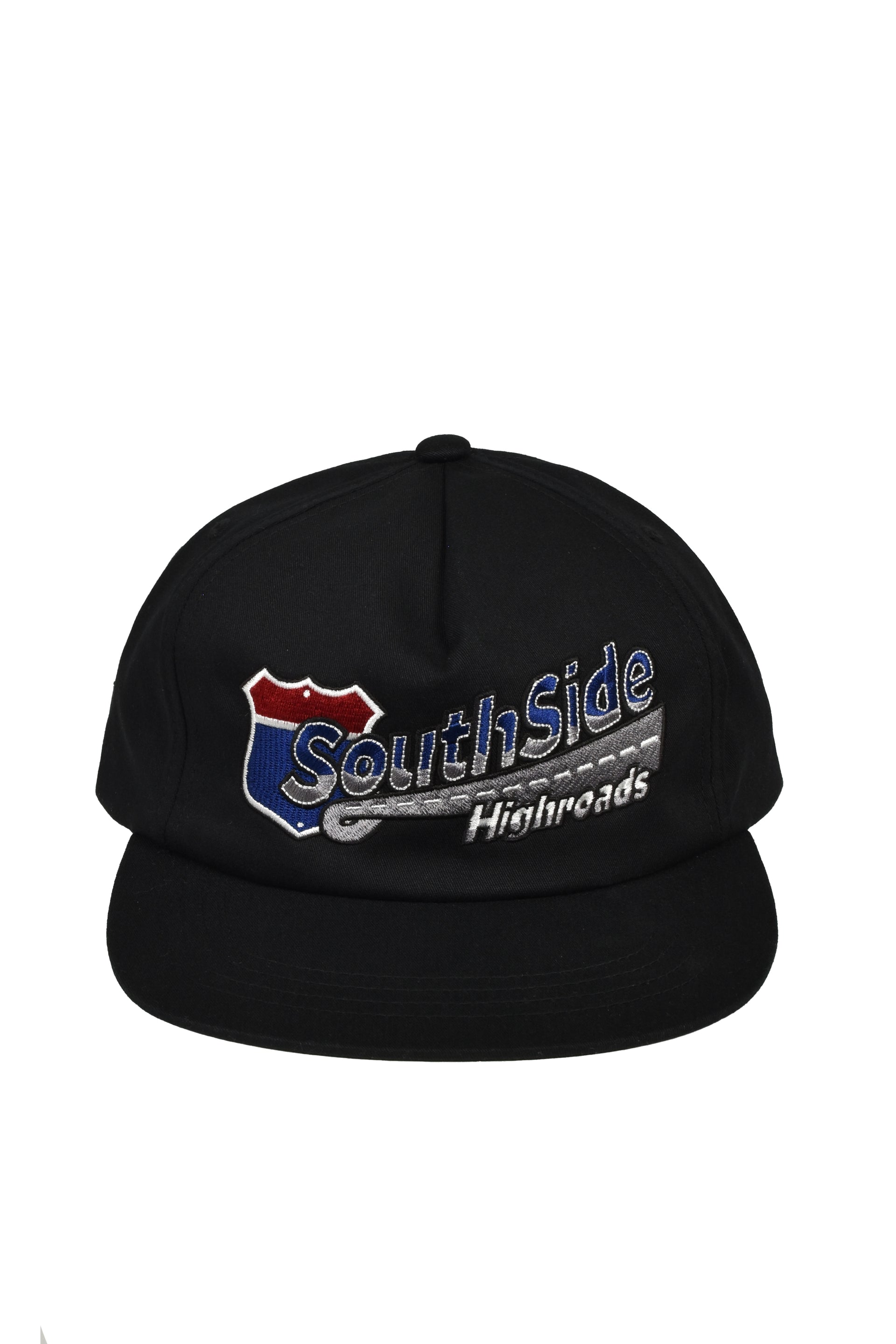 HIGHROADS 5 PANEL CAP / BLK