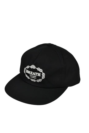 ROYAL LOGO 5 PANEL CAP / BLK