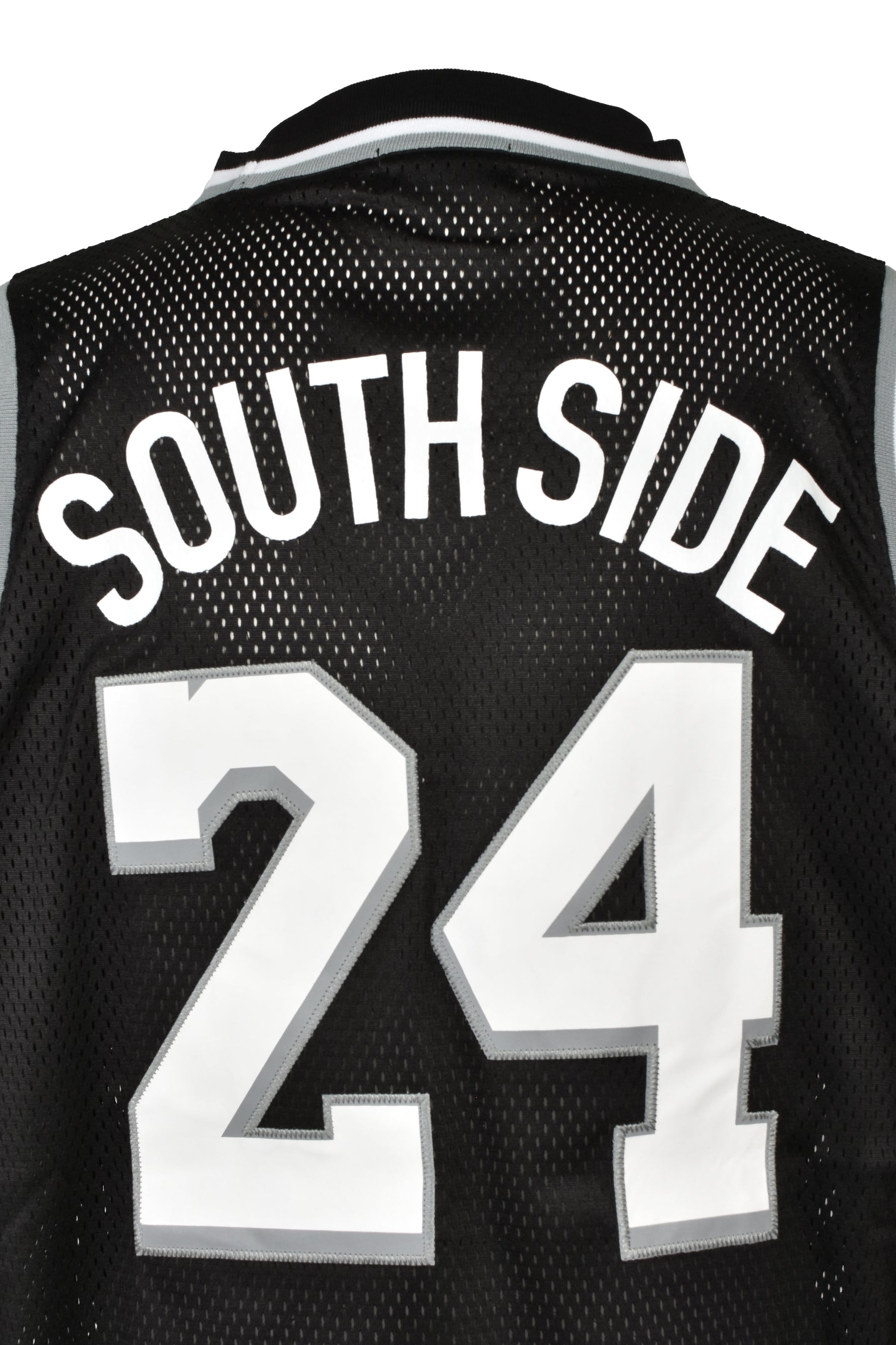 LAYERED BASKET BALL JERSEY TEE / BLK