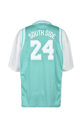 LAYERED BASKET BALL JERSEY TEE / TUR