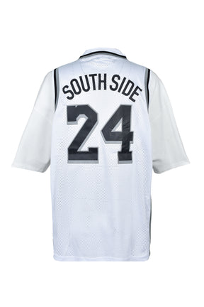 LAYERED BASKETBALL JERSEY TEE / WHT