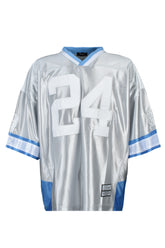 BH LOGO FOOT BALL JERSEY / GRY