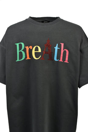 RAINBOW LOGO TEE / BLK