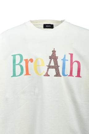 RAINBOW LOGO TEE / WHT