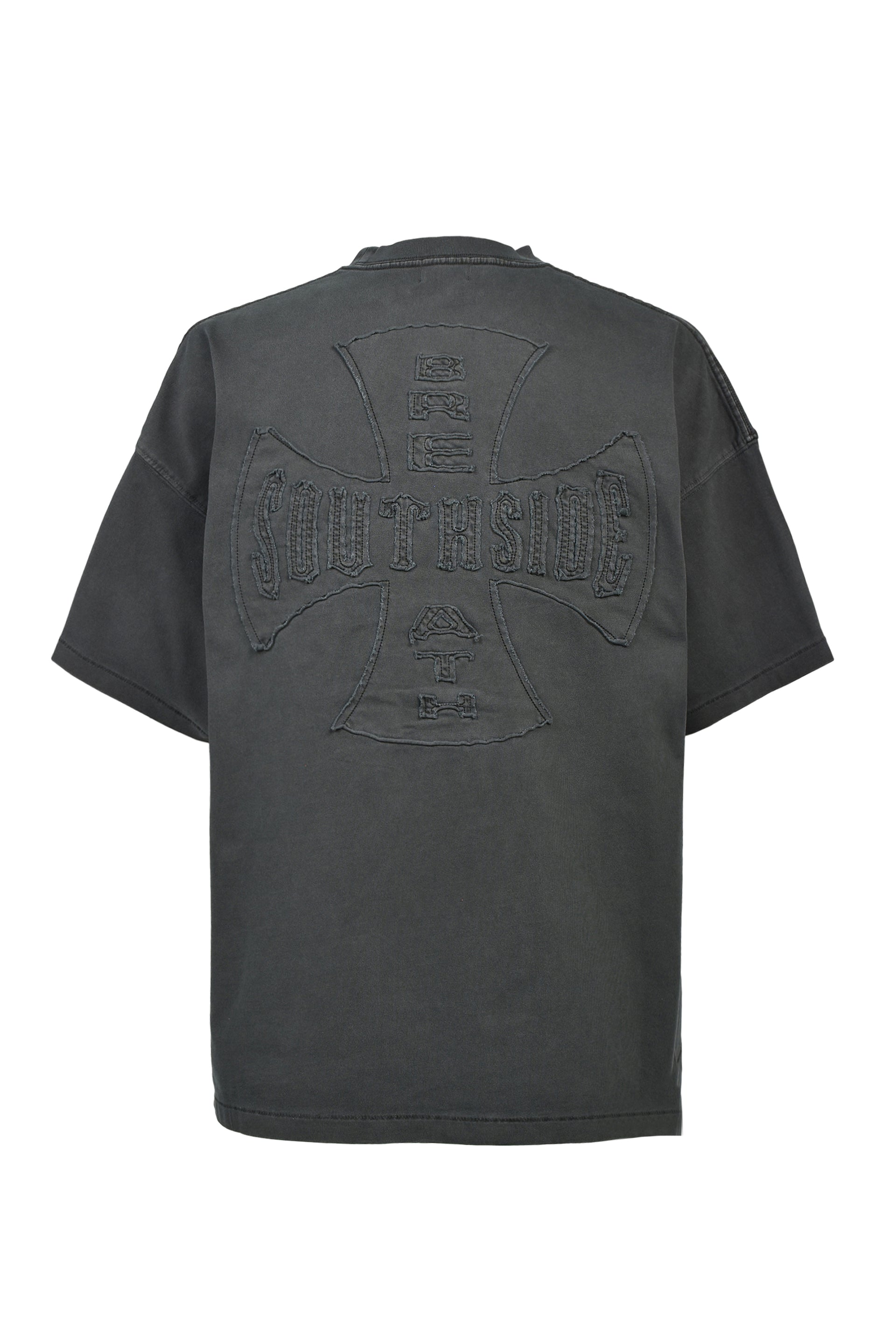 SOUTHSIDE CROSS TEE / BLK