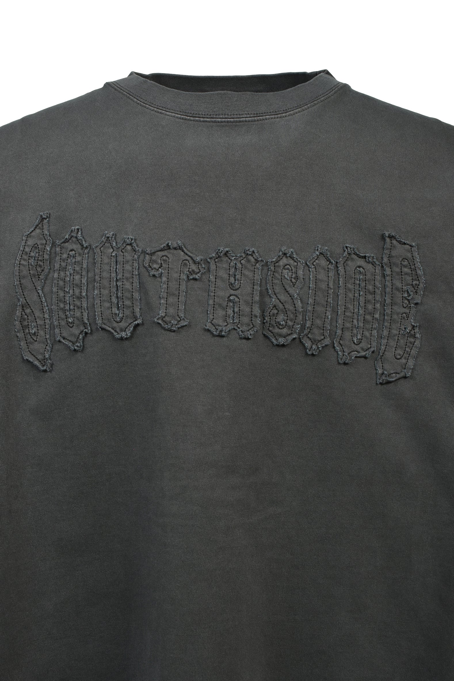 SOUTHSIDE CROSS TEE / BLK
