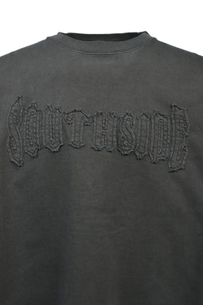 SOUTHSIDE CROSS TEE / BLK