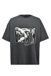 BH DOBERMAN LOGO TEE / BLK