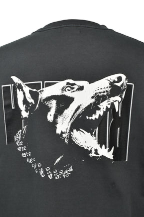 BH DOBERMAN LOGO TEE / BLK