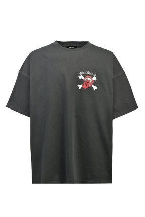 GRILL & TAN & BONE TEE / BLK