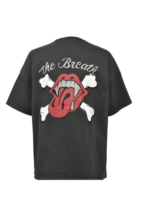 GRILL & TAN & BONE TEE / BLK