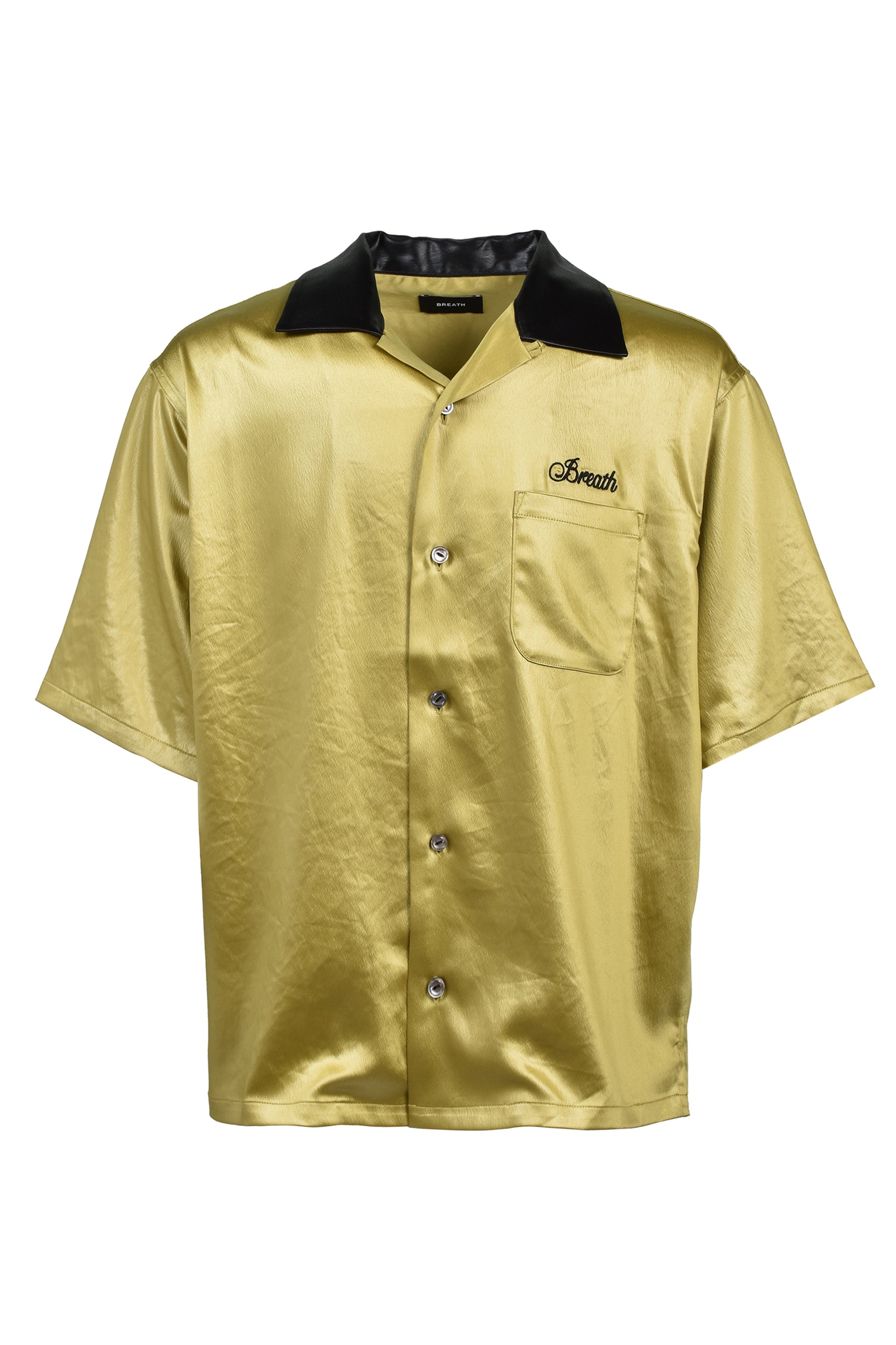 GLORY SATIN SS SHIRT / MUS