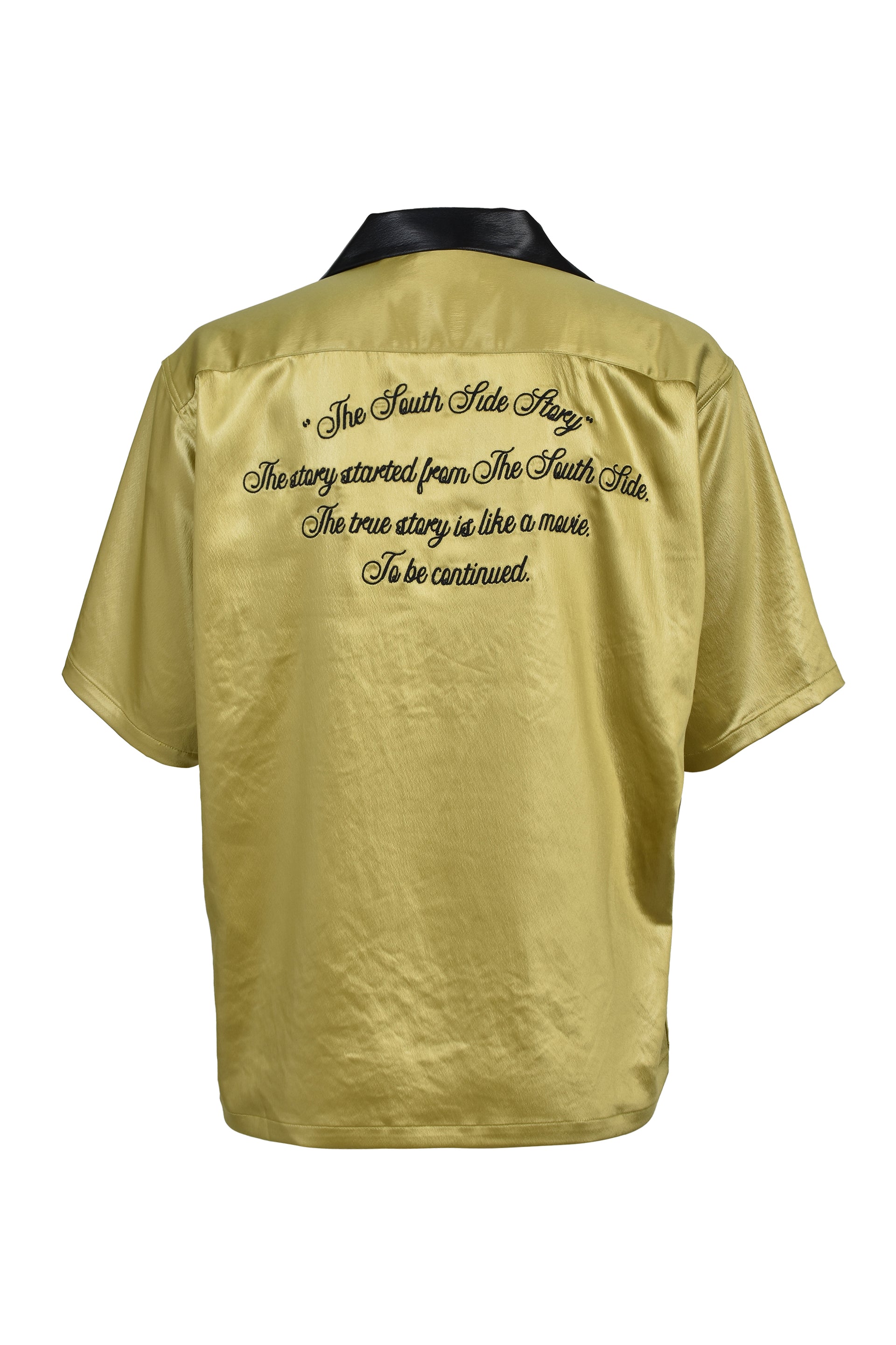 GLORY SATIN SS SHIRT / MUS